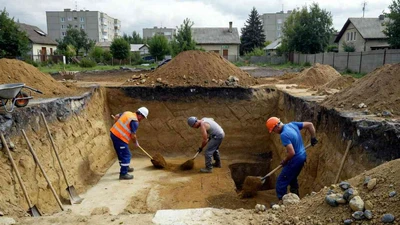 Рытье котлованов под фундамент в Ставрополе цена за м3
