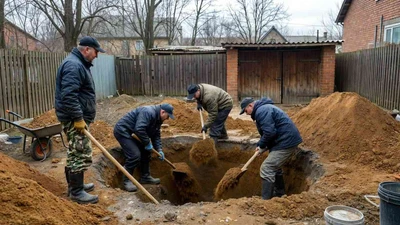 Разработка грунта вручную без вывоза в Ставрополе - заказать услуги землекопов