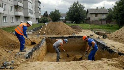 Рытье котлованов под фундамент в Ставрополе: цены и услуги