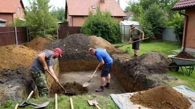 Котлован для бассейна под ключ в Ставрополе - выгодные цены на рытье