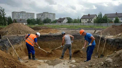 Рытье котлована под фундамент в Ставрополе с привлечением персонала