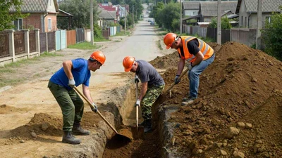 Разработка грунта под коллекторы в Ставрополе с привлечением разнорабочих
