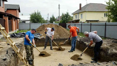 Котлован под фундамент в Ставрополе цена с расчетом объёма