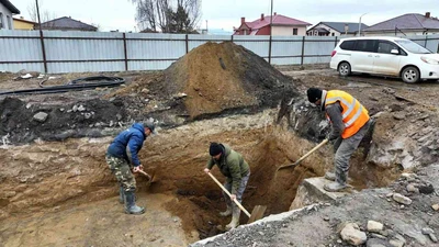 Зачистка котлована вручную в Ставрополе для фундамента