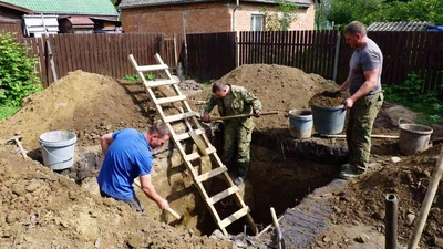 Ручная копка котлована под фундамент в Ставрополе - цена за куб