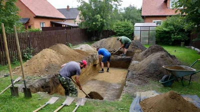 Котлован для бассейна в Ставрополе: рытье ямы под бассейн с профессиональным подходом
