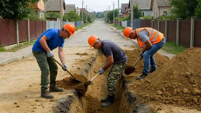 Разработка грунта под коллекторы в Ставрополе с привлечением разнорабочих