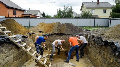 Копка котлована под фундамент в Ставрополе - цены на земляные работы