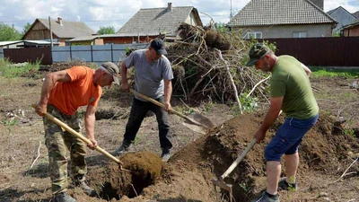 Подготовка участка под строительство дома в Ставрополе - услуги разнорабочих