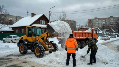 Уборка снега в Ставрополе цена и вывоз с участка под ключ